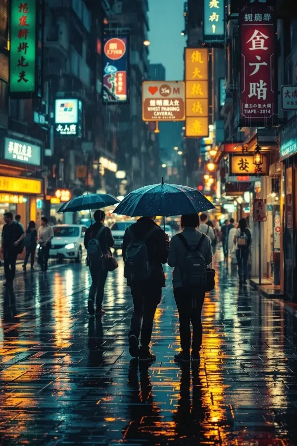 《台北的雨》（1992）电影海报