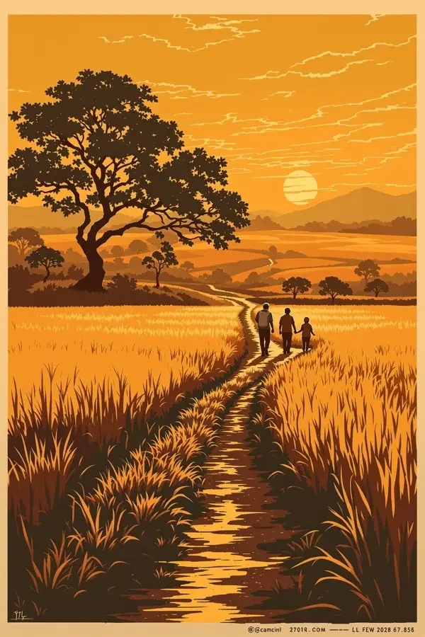 《稻田里的下午》(2010)电影海报